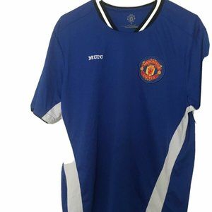 MUFC Men's Manchester United Soccer Short Sleeve Jersey Shirt Top Sz XL